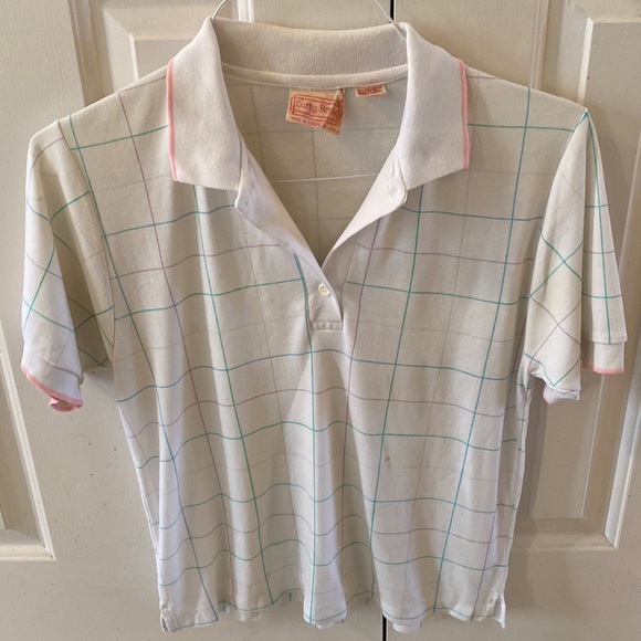 Retro Short Sleeve Collared Polo Shirt - Picture 3 of 4